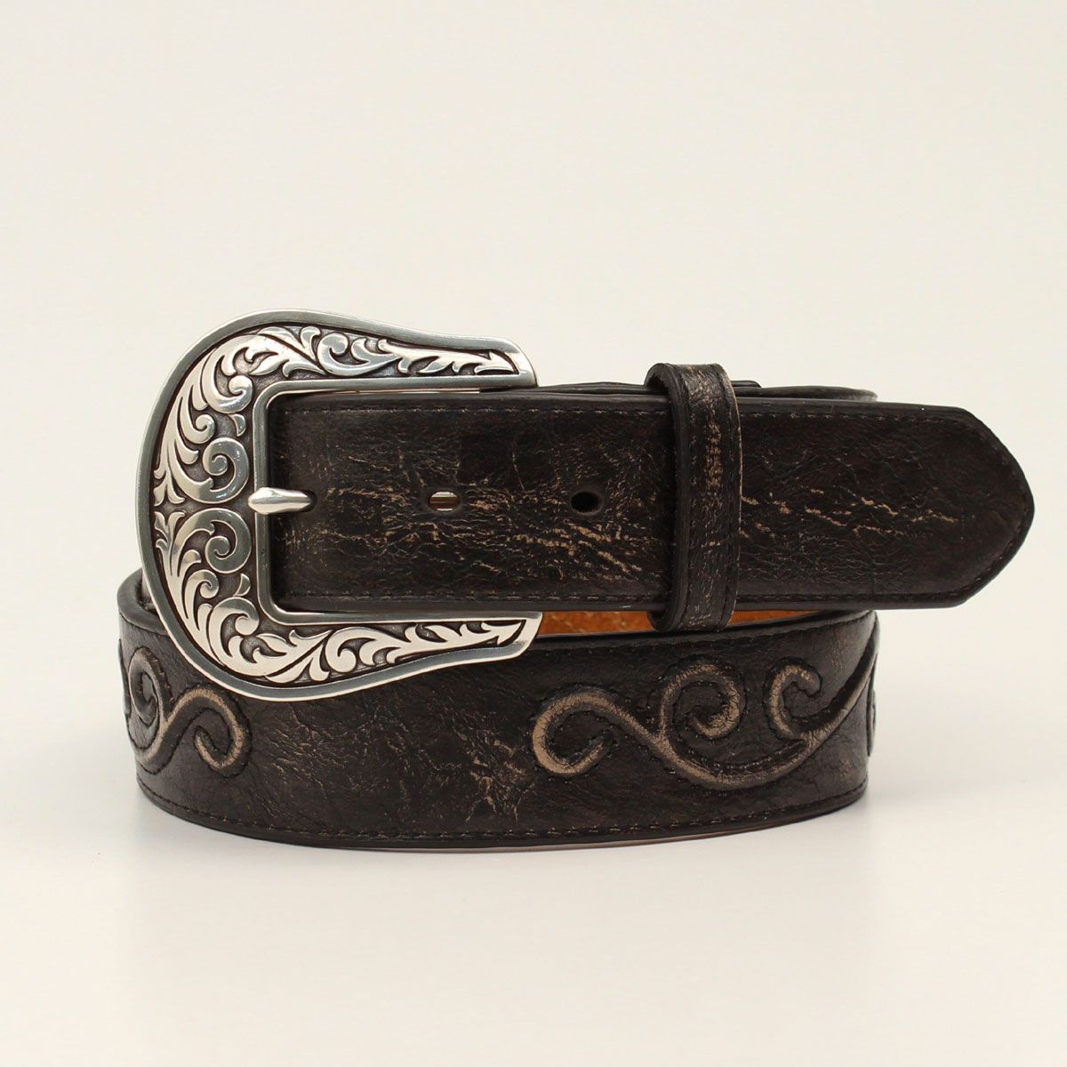 NOCONA SCROLL CONCHO BELT