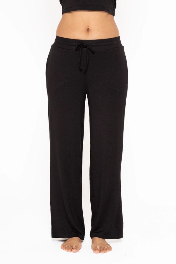 MID-RISE LOUNGE TERRY PANT
