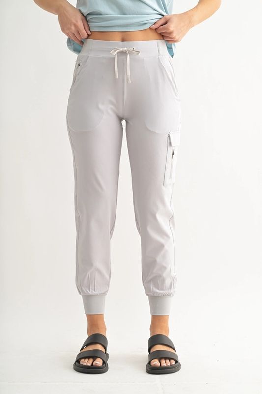 HIGH WAISTED CAPRI JOGGER