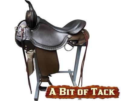 17" Circle Y Daisetta Cordura Trail Saddle - Wide