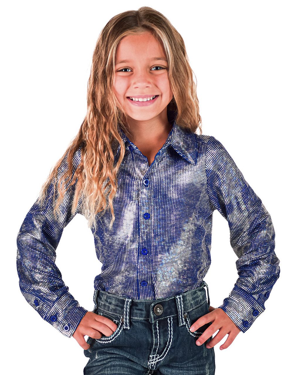 COWGIRL TUFF STRETCH PULLOVER BUTTON UP