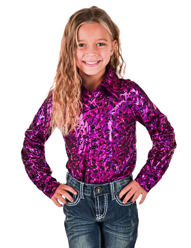 COWGIRL TUFF STRETCH PULLOVER BUTTON UP