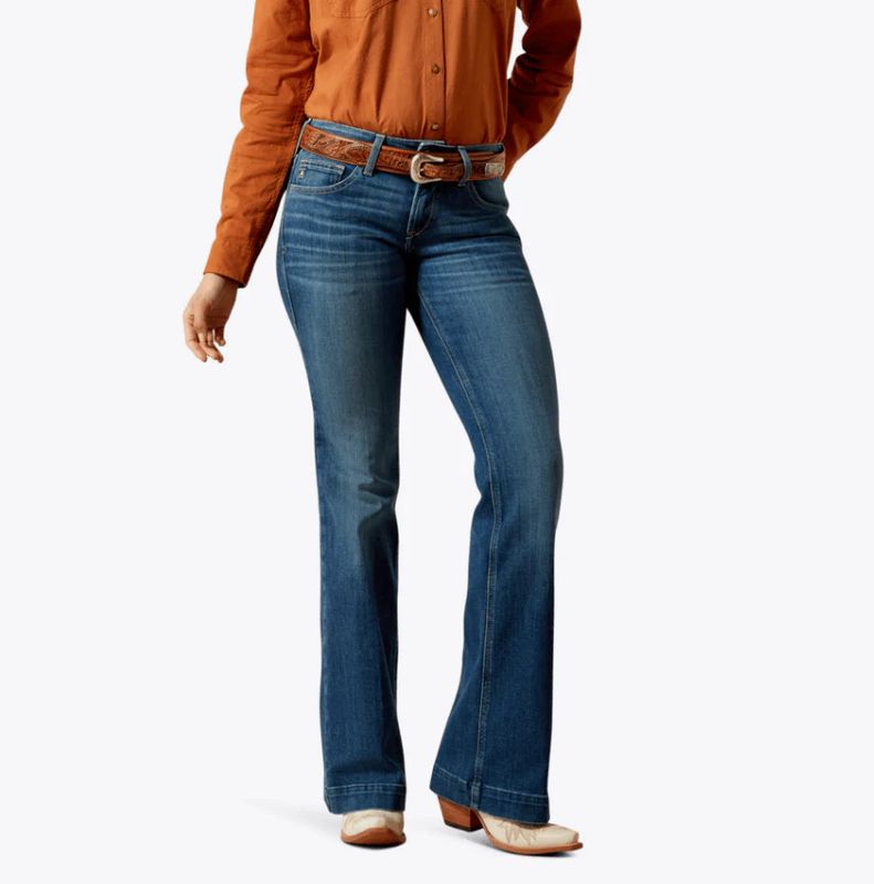 ARIAT LESLIE PERFECT RISE SLIM TROUSER JEAN