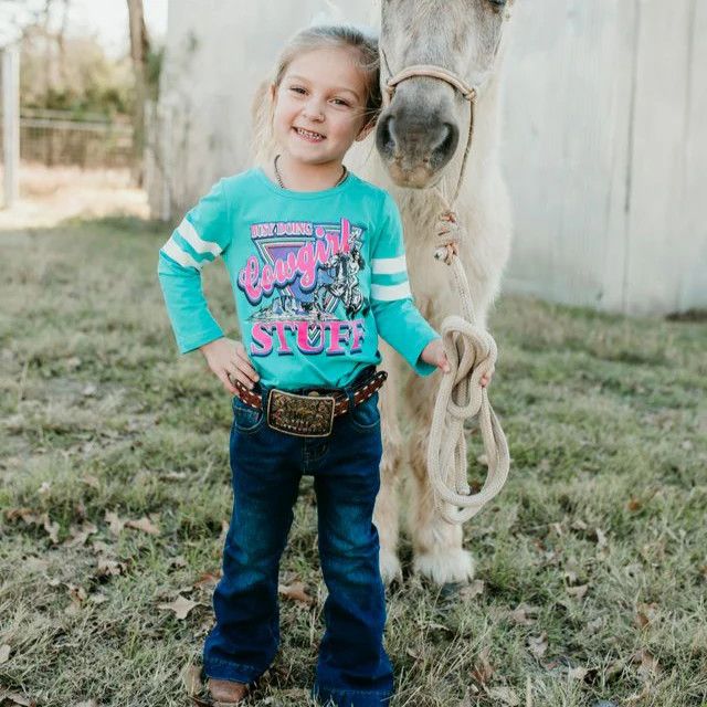 BUSY DOING COWGIRL ONESIE