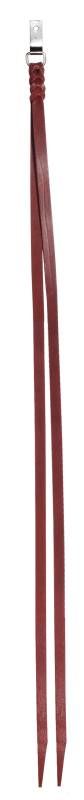 SCHUTZ PLAITED SADDLE STRING WITH COCHO TIE BURGUNDY