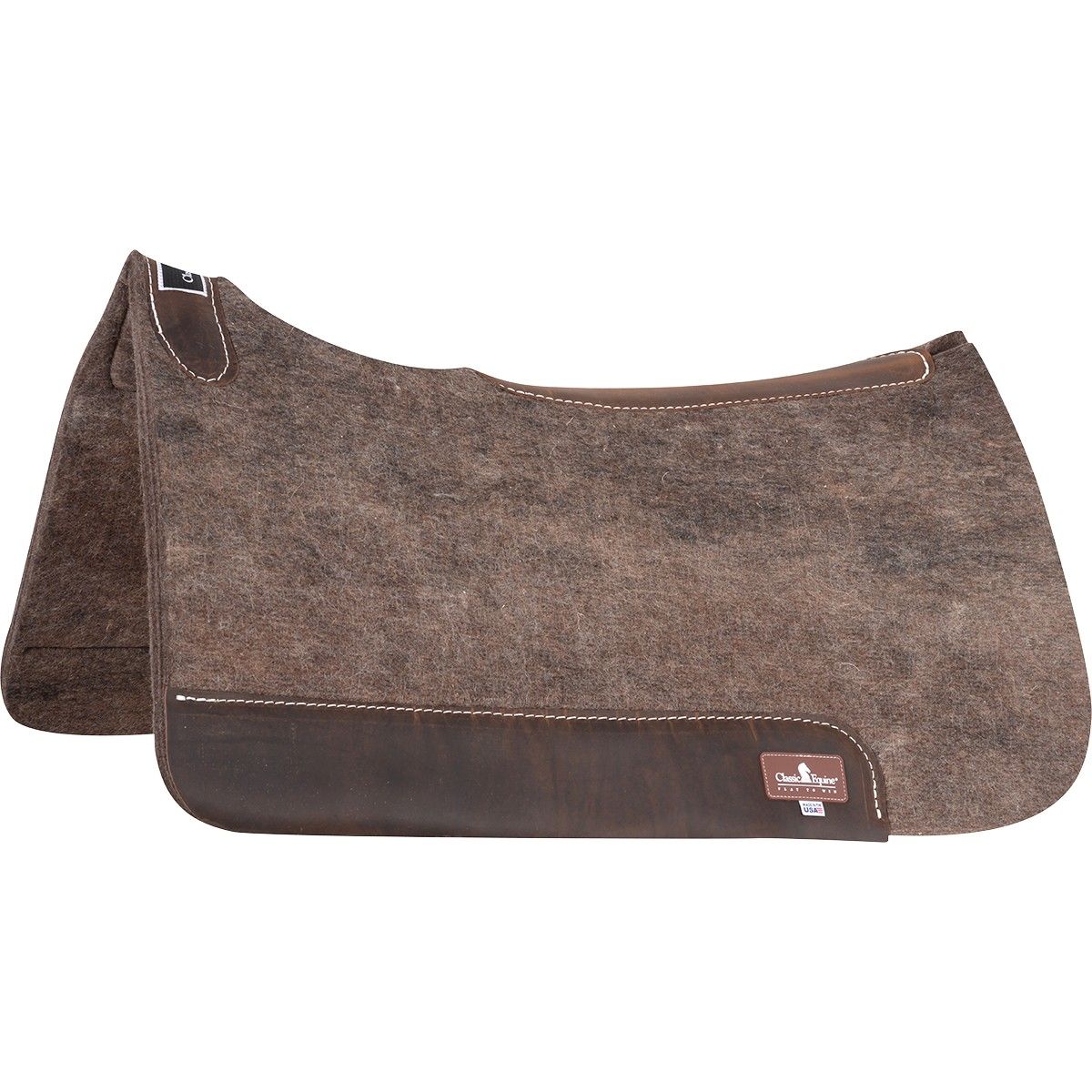 CLASSIC EQUINE ALPACA FELT SADDLE PAD