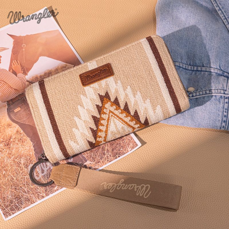 WRANGLER SOUTHWESTERN KNIT WALLET