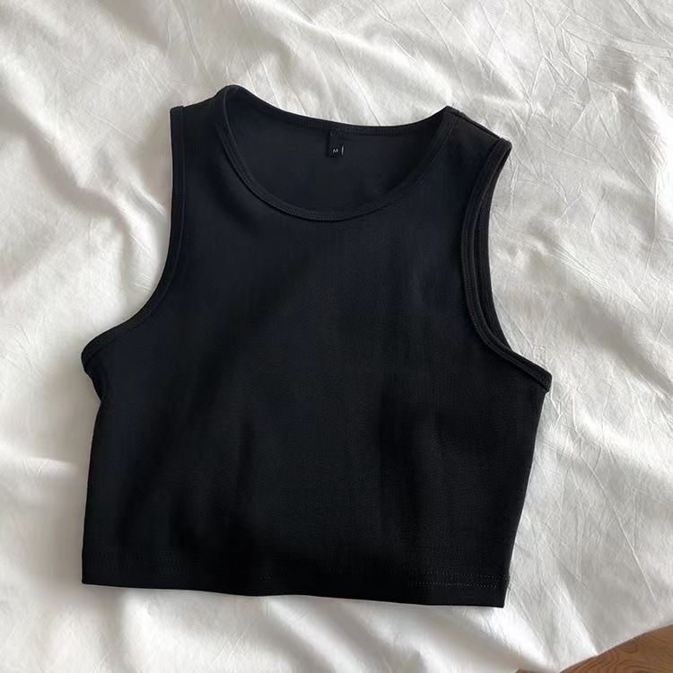 CREWNECK ATHLETIC CROP TANK