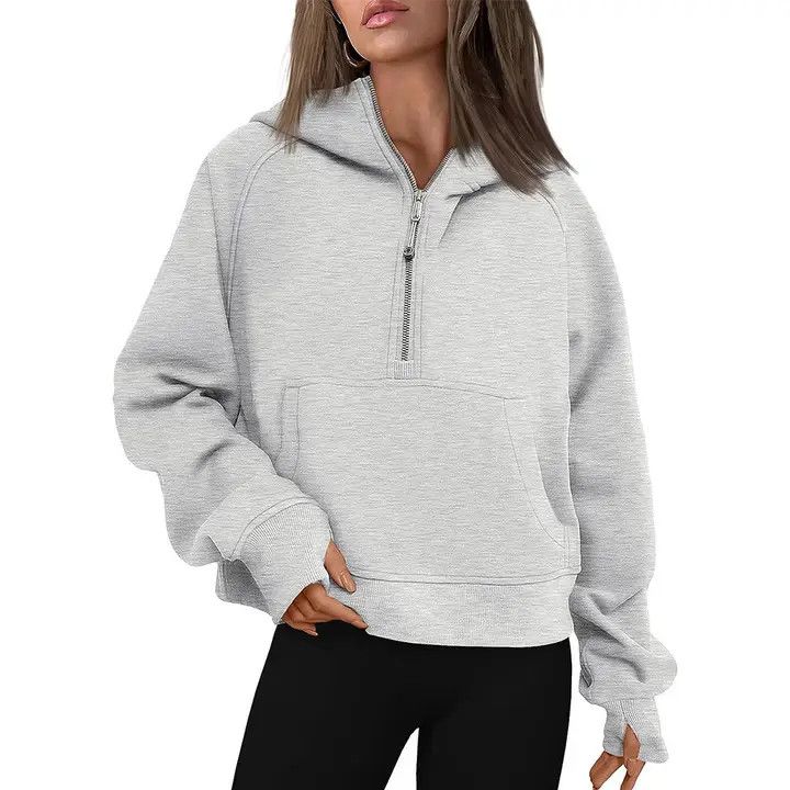 HALF ZIP PULLOVER SWEATSHIRT
