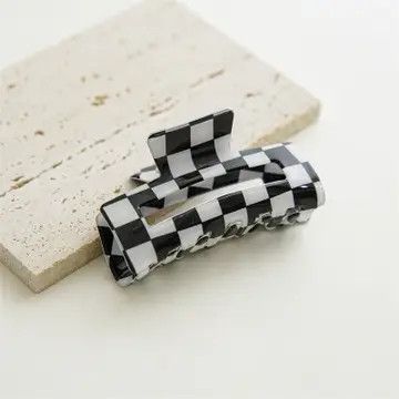 CHECKERBOARD CLAW CLIP