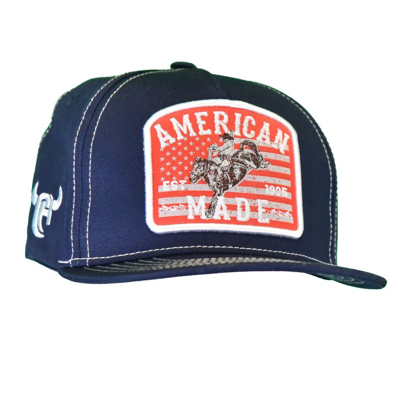 COWBOY HARDWARE AMERICAN MADE VELCRO CAP