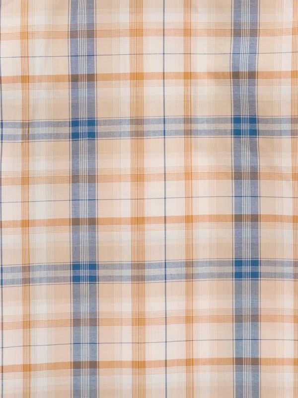 ELY CATTLEMAN TEXTURED PLAID WESTERN SHIRT