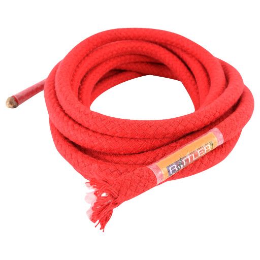 RATTLER CALF ROPING JERK LINE, Color: RED, Size: ONE SIZE
