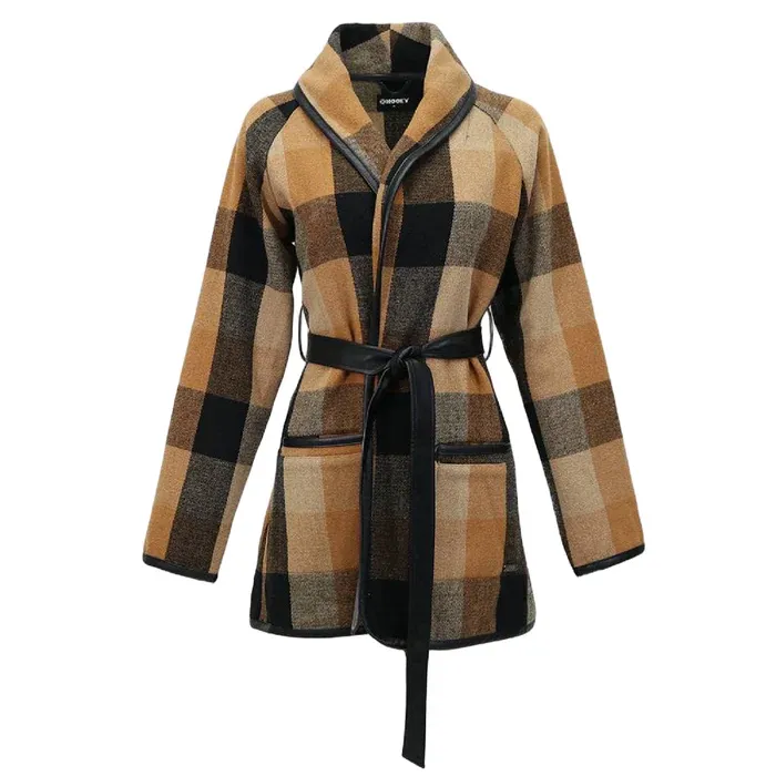 HOOEY &quot;TULIA&quot; WRAP JACKET