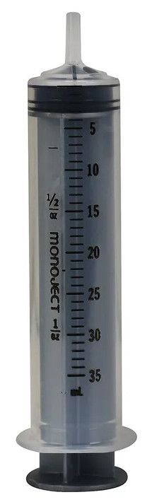 SYRINGE 35CC LUER SLIP