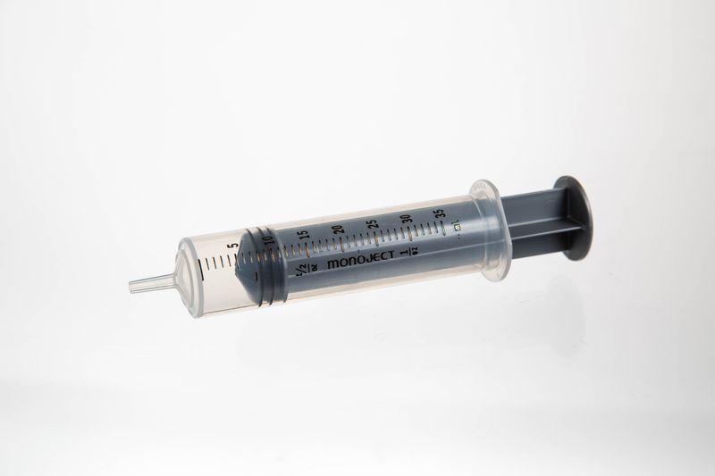 SYRINGE 35CC CATHETER TIP