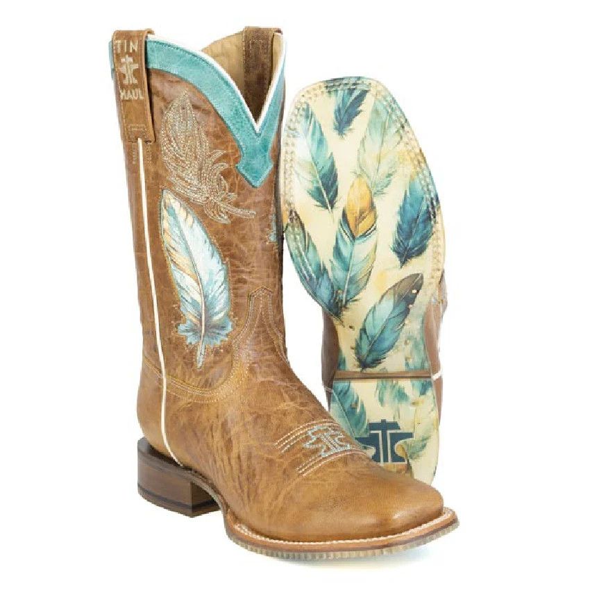 TIN HAUL PLUME WESTERN BOOT
