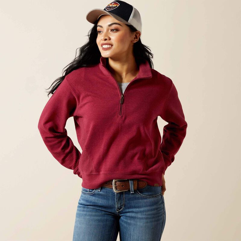 ARIAT HIGH NOON 1/2 ZIP PULLOVER