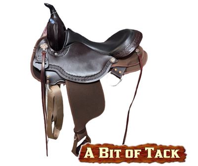 18" Circle Y Daisetta Cordura Trail Saddle - Wide Fit
