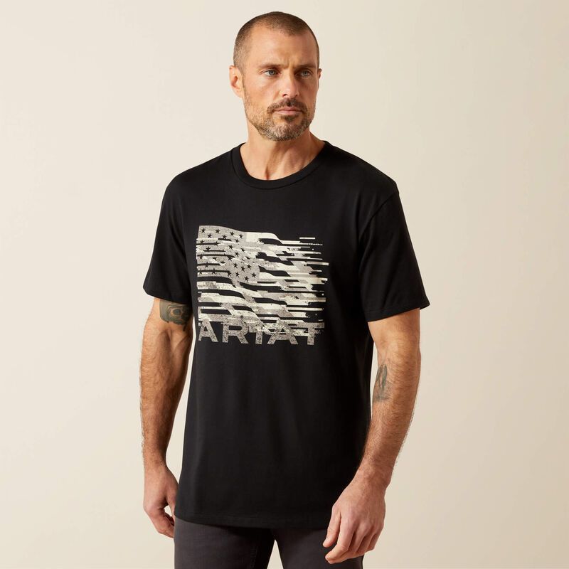 ARIAT FREEDOM FLAG T-SHIRT