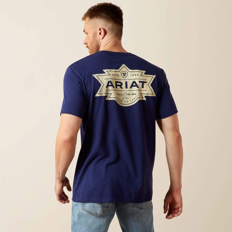 ARIAT MESA MOTIF LOCKUP T-SHIRT