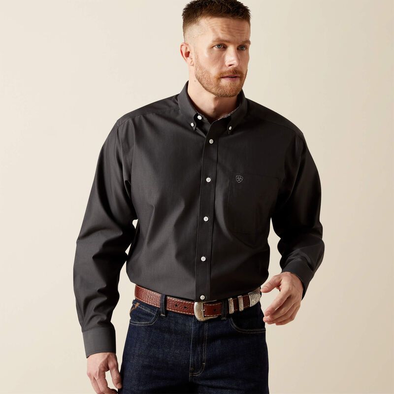 ARIAT PINPOINT OXFORD CLASSIC FIT SHIRT