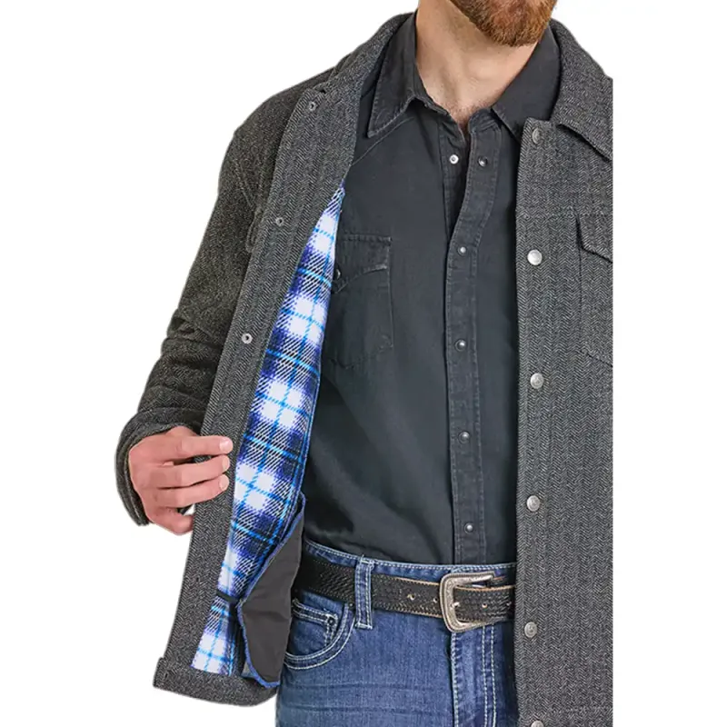 POWDER RIVER BONDED HERRINGBONE JACKET