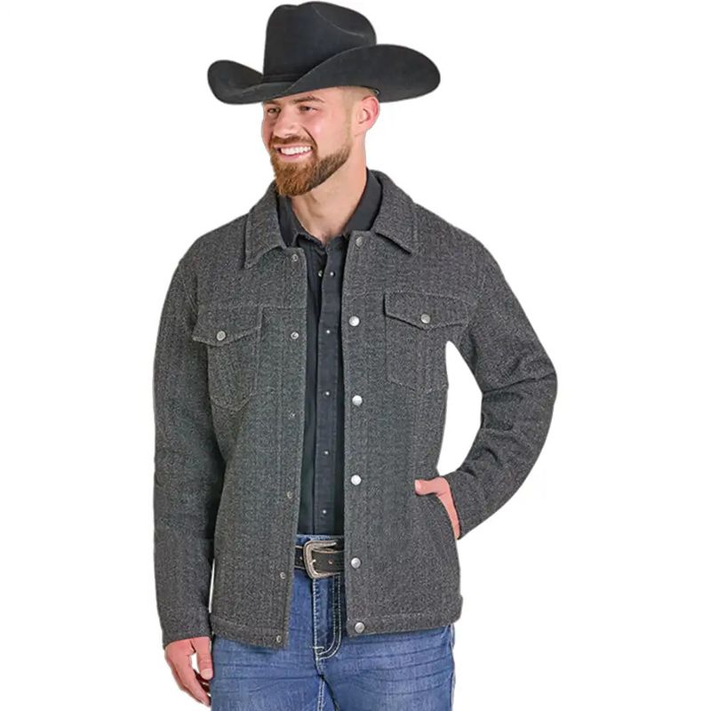 POWDER RIVER BONDED HERRINGBONE JACKET