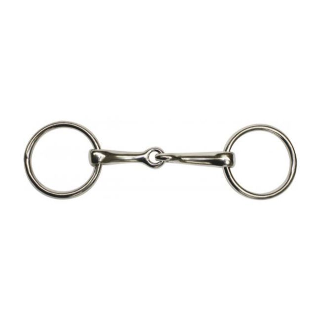 SHOWMAN MINI/PONY O-RING SNAFFLE BIT