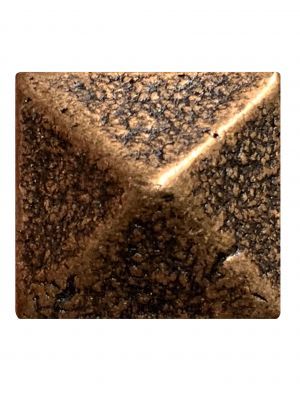 COPPER PYRAMID SHAP CONCHO WITH SCREW, 1&quot;