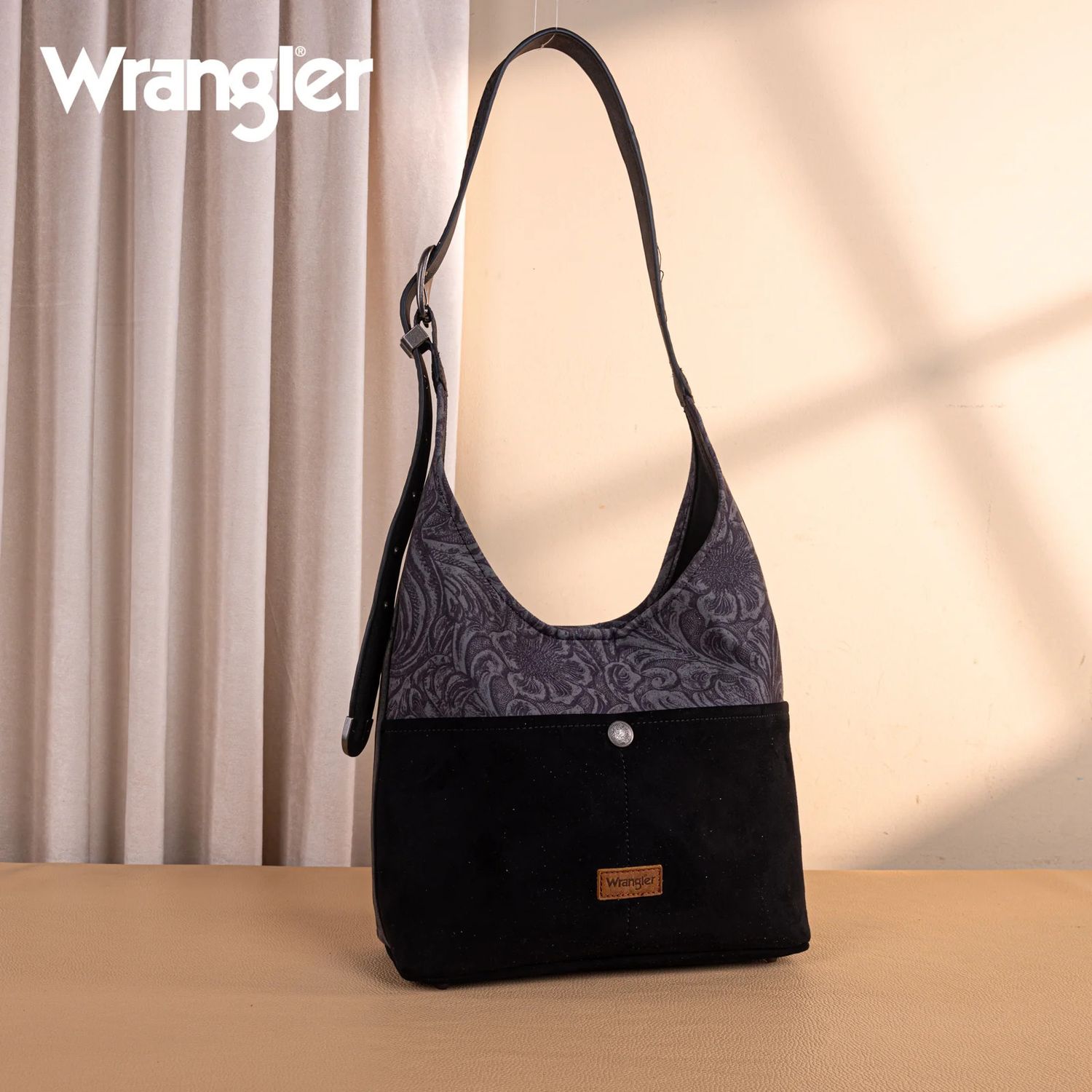 WRANGLER VINTAGE FLORAL HOBO BAG