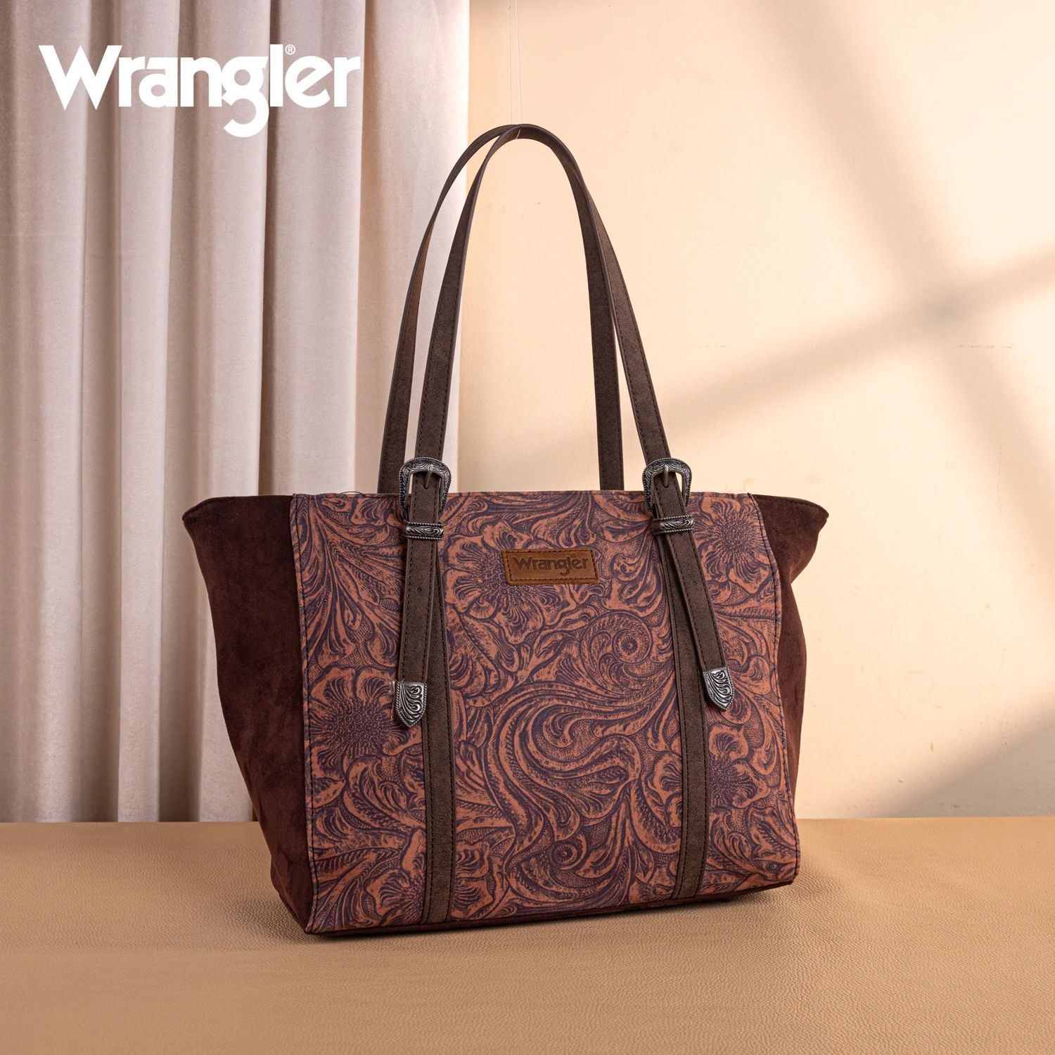 WRANGLER VINTAGE FLORAL TOTE BAG