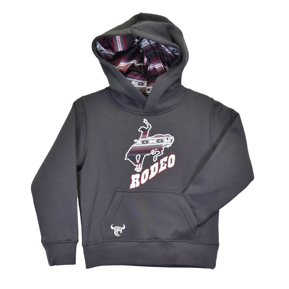 COWBOY HARDWARE RODEO BRONC HOODY