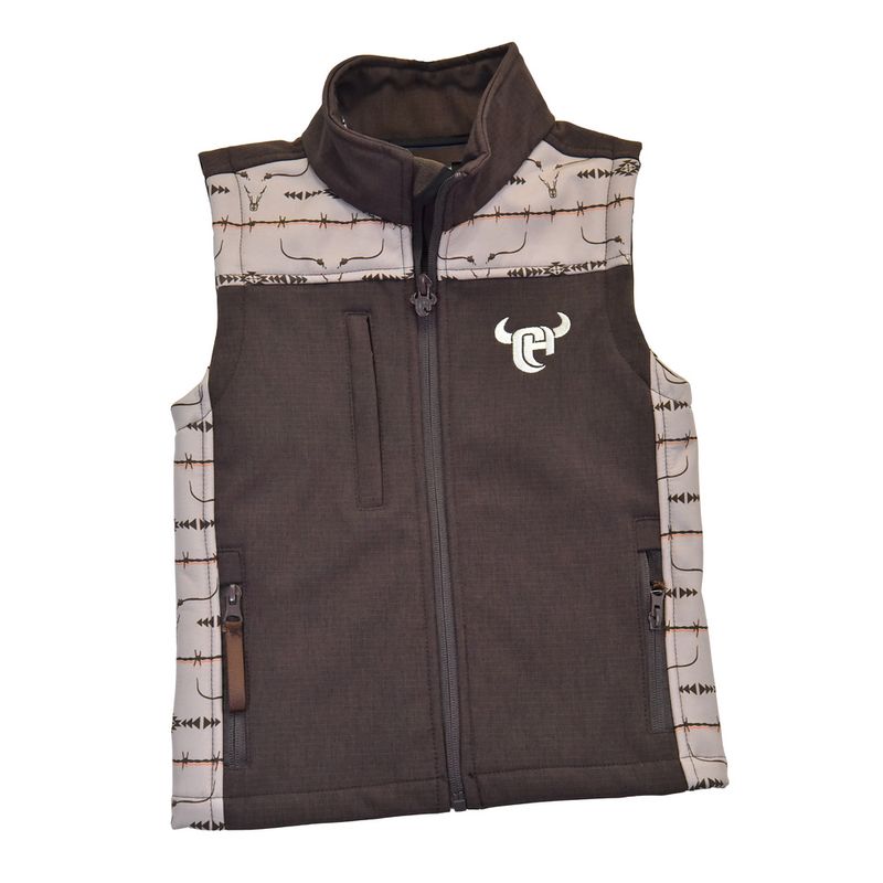 COWBOY HARDWARE AZTEC POLYSHELL VEST