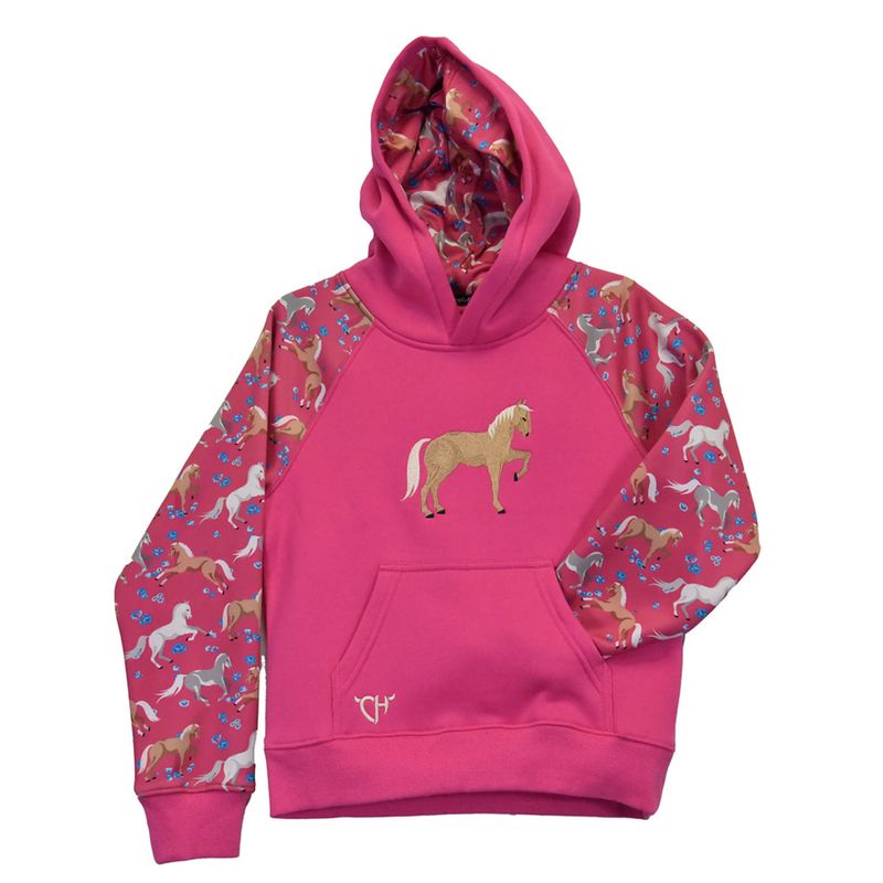 COWGIRL HARDWARE FLOWERS HOODY