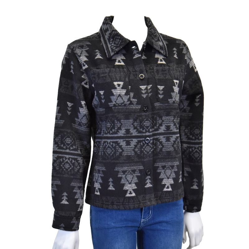 COWGIRL HARDWARE WOOL BUTTON UP JACKET