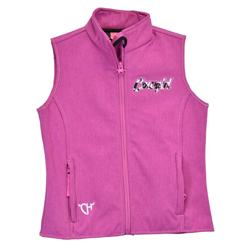COWGIRL HARDWARE SASSY COWGIRL POLY SHELL VEST