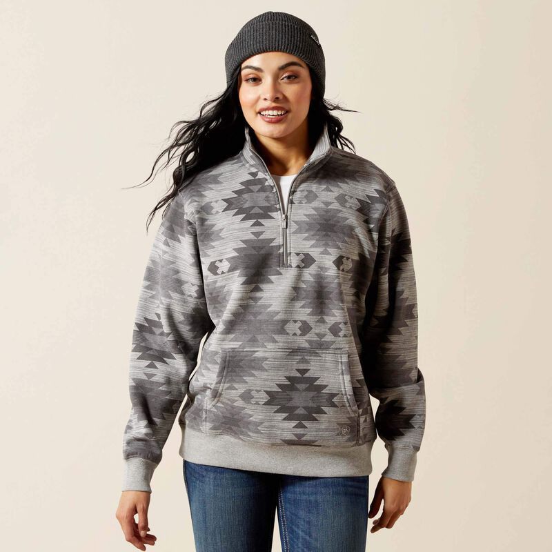 ARIAT SIENNA 1/2 ZIP SWEATSHIRT