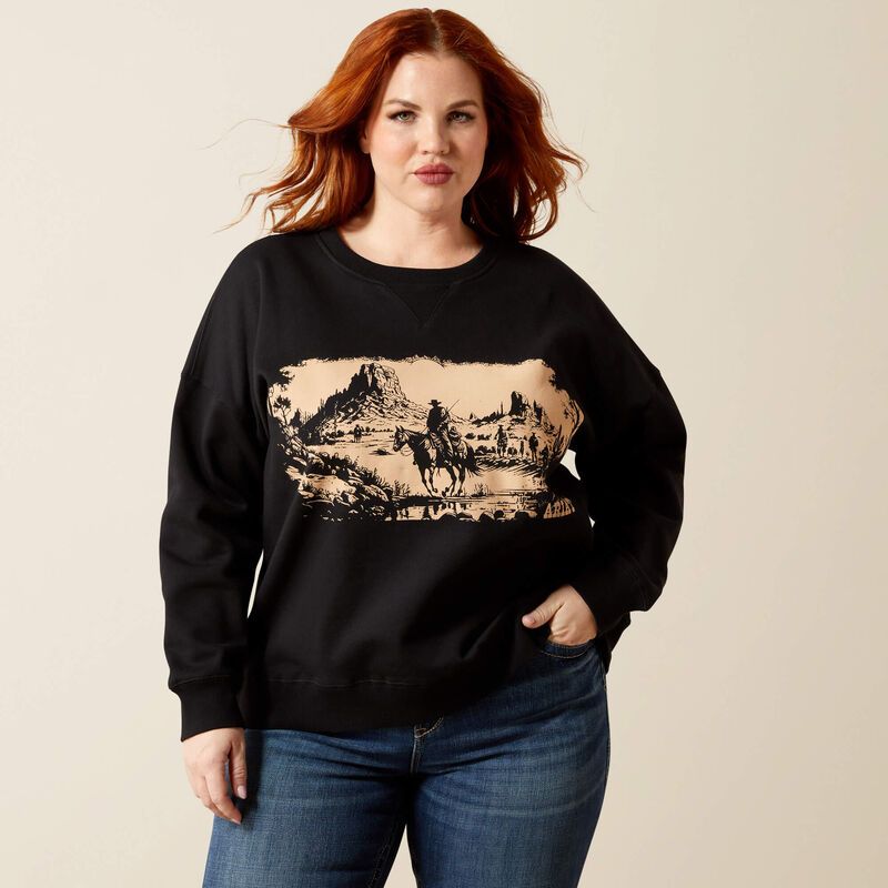 ARIAT OUTLAW OVERSIZED SWEATSHIRT