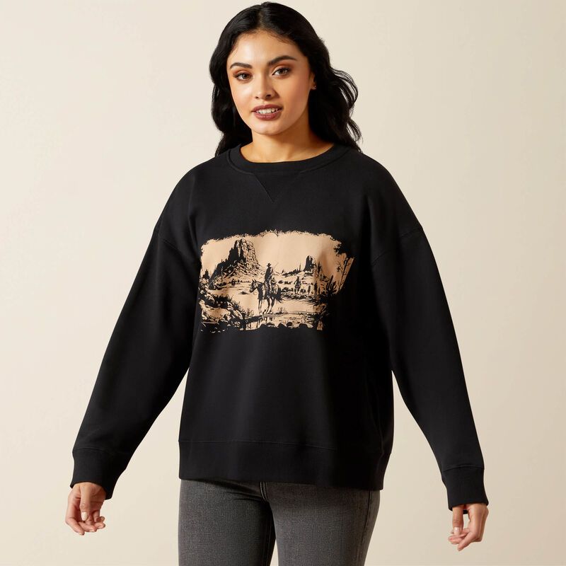 ARIAT OUTLAW OVERSIZED SWEATSHIRT