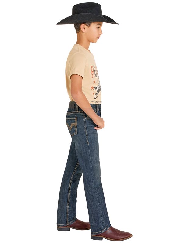 ROCK &amp; ROLL REVOLVER SLIM FIT BOOTCUT JEAN