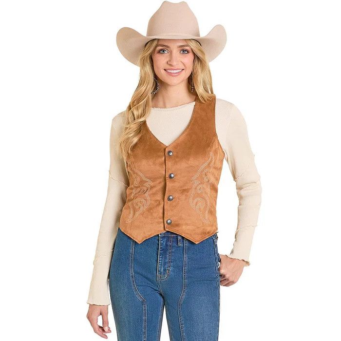 ROCK &amp; ROLL MICROSUEDE VEST