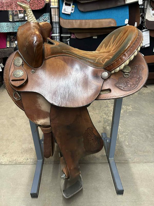 16” Used American Barrel Saddle