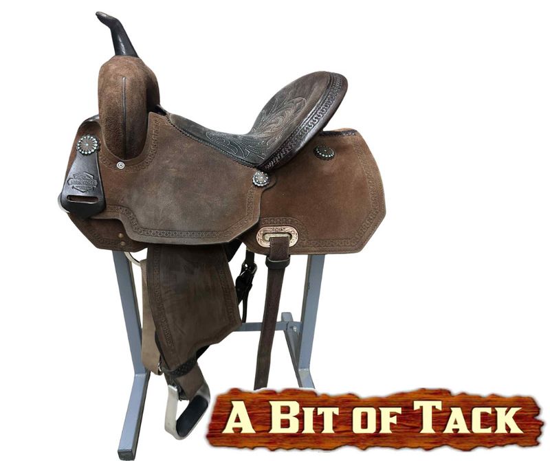 14&quot; Used Circle Y High Horse Lindale Barrel Saddle - X Wide Fit