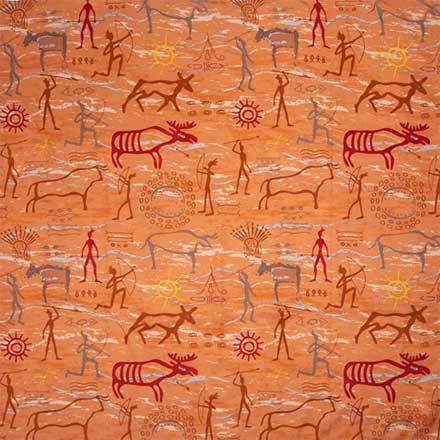 WYOMING TRADERS RUST CAVE SOUTHWEST SILK SCARF