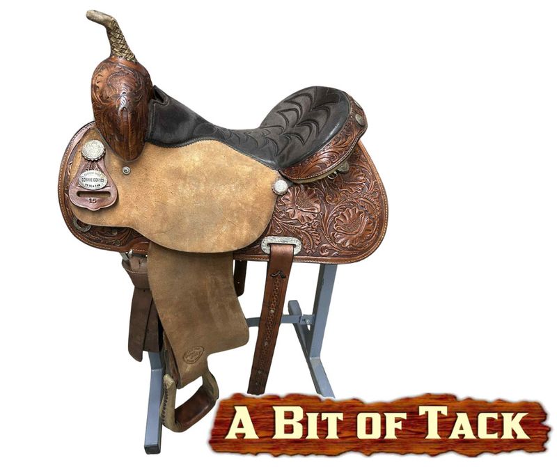 14.5&quot; Used Connie Combs Barrel Saddle