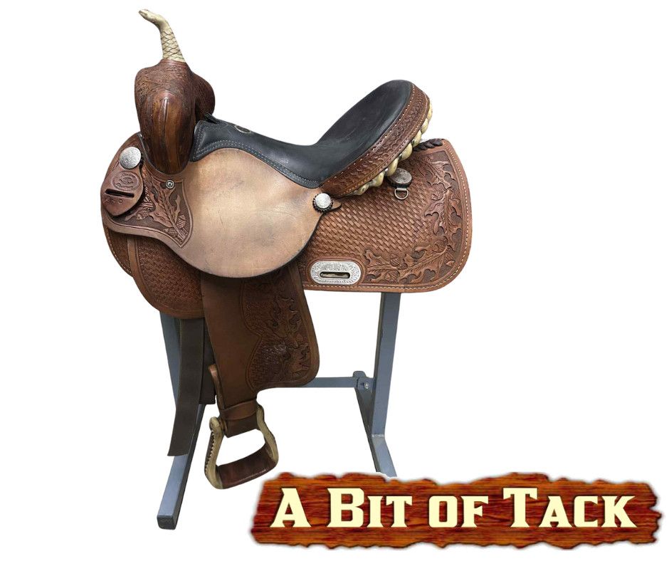 14.5&quot; Used Rocking R Barrel Saddle