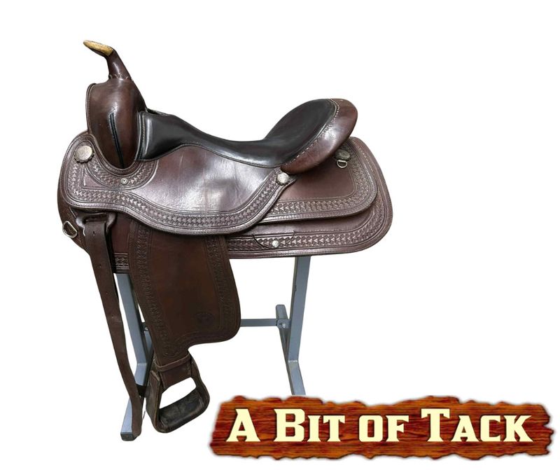 17&quot; Used Circle Y Equitation Saddle