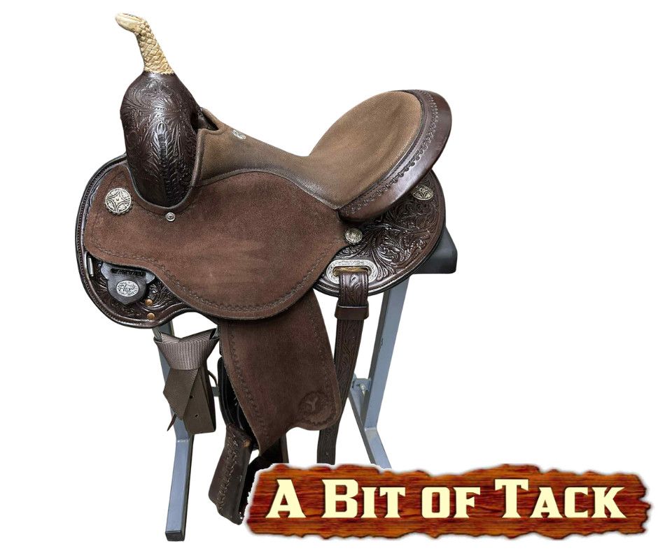 14.5" Used Circle Y Kelly Kaminski Flex 2 Swift Barrel Racer Saddle