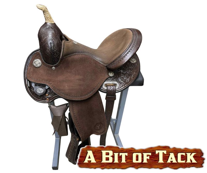 14.5" Used Circle Y Kelly Kaminski Flex 2 Swift Barrel Racer Saddle